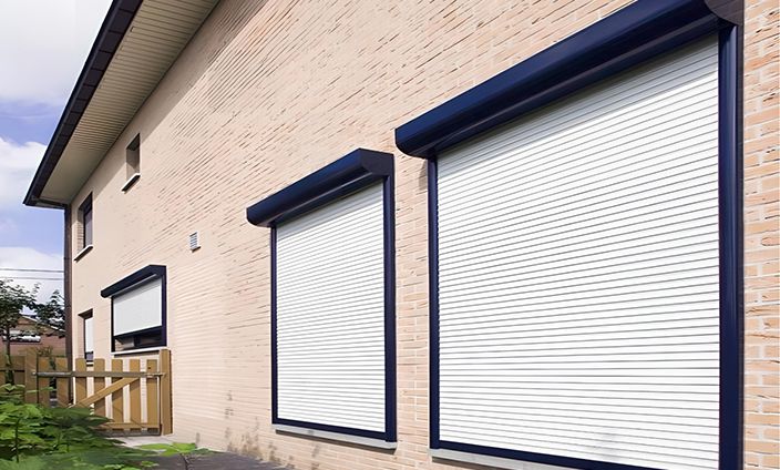 Electric Metal Roller Shutter Window
