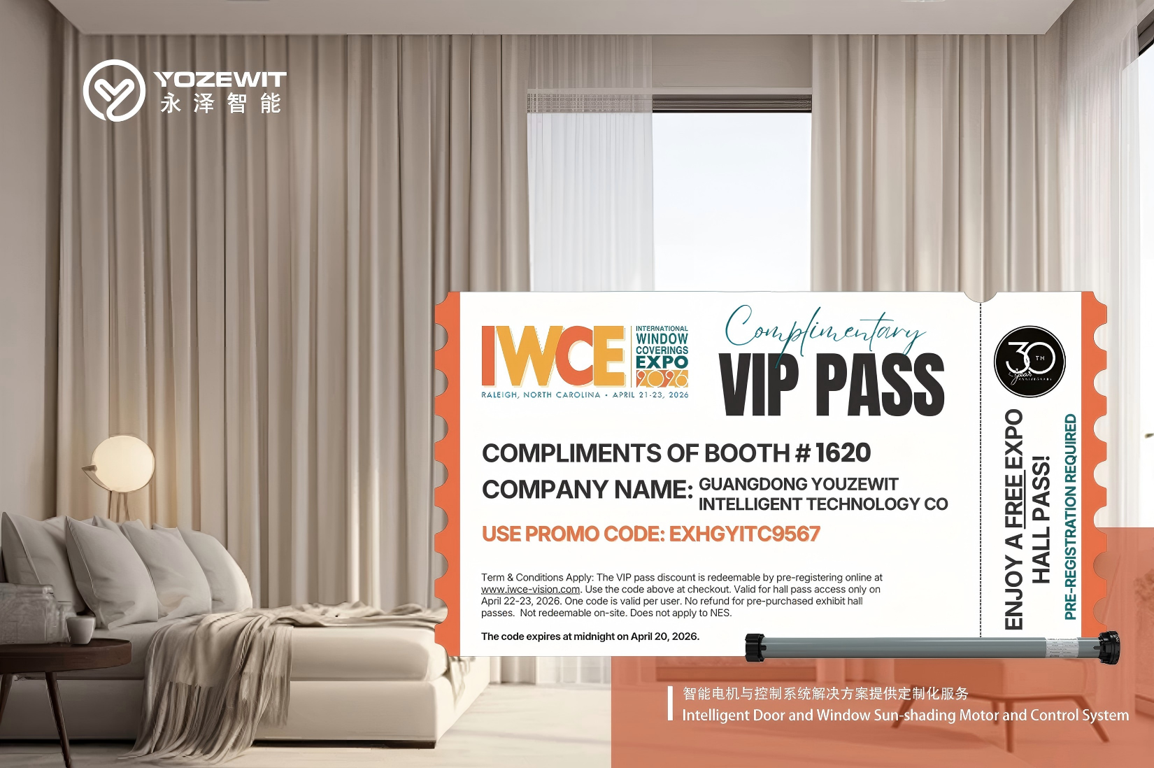 IWCE 2026: Join Us at Booth #1620 & Claim Your Free VIP Pass!