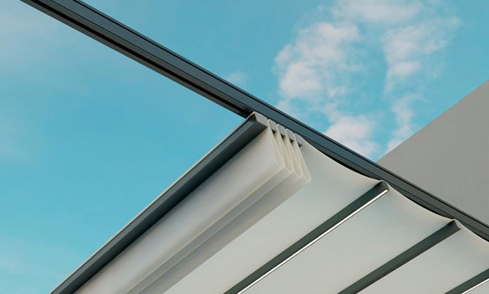 Motorized Folding Canopy (AC Motor)