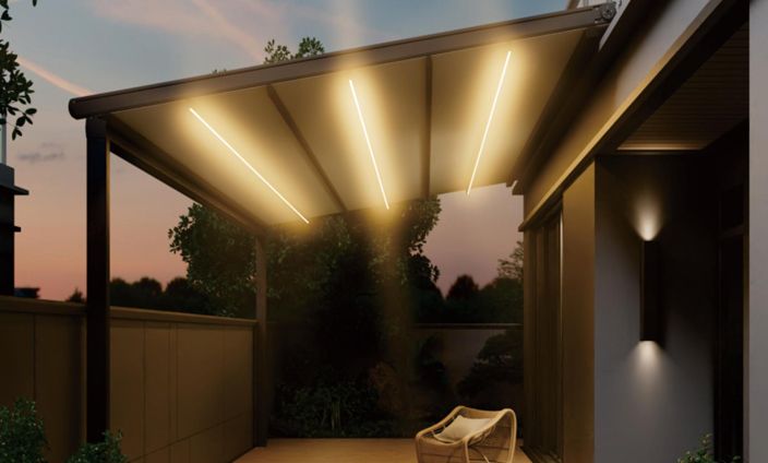 Motorized Folding Canopy
