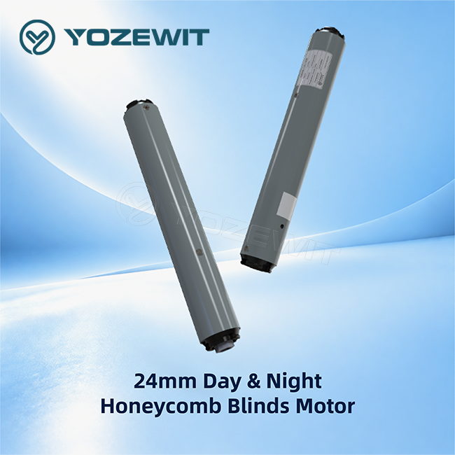 YZM24R-1/30-I-Single-output Day&night Honeycomb Blinds Motor