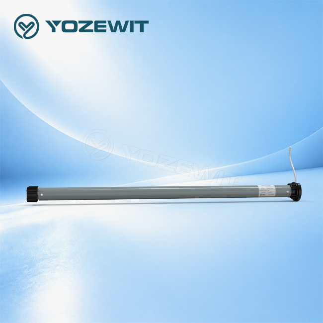 YZM27T Matter & Tuya WiFi DC Tubular Motor | Electronic Limit Smart Shade Motor